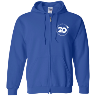 20th Anniversary Zip Up Sweatshirt