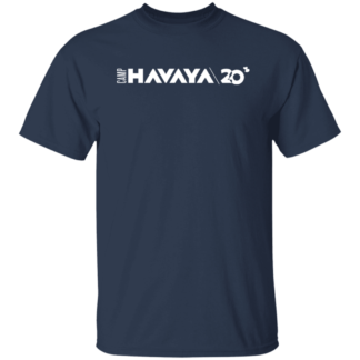 20th Anniversary Camp Havaya logo T-Shirt