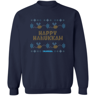 A 'Knitted' Hanukkah Sweater